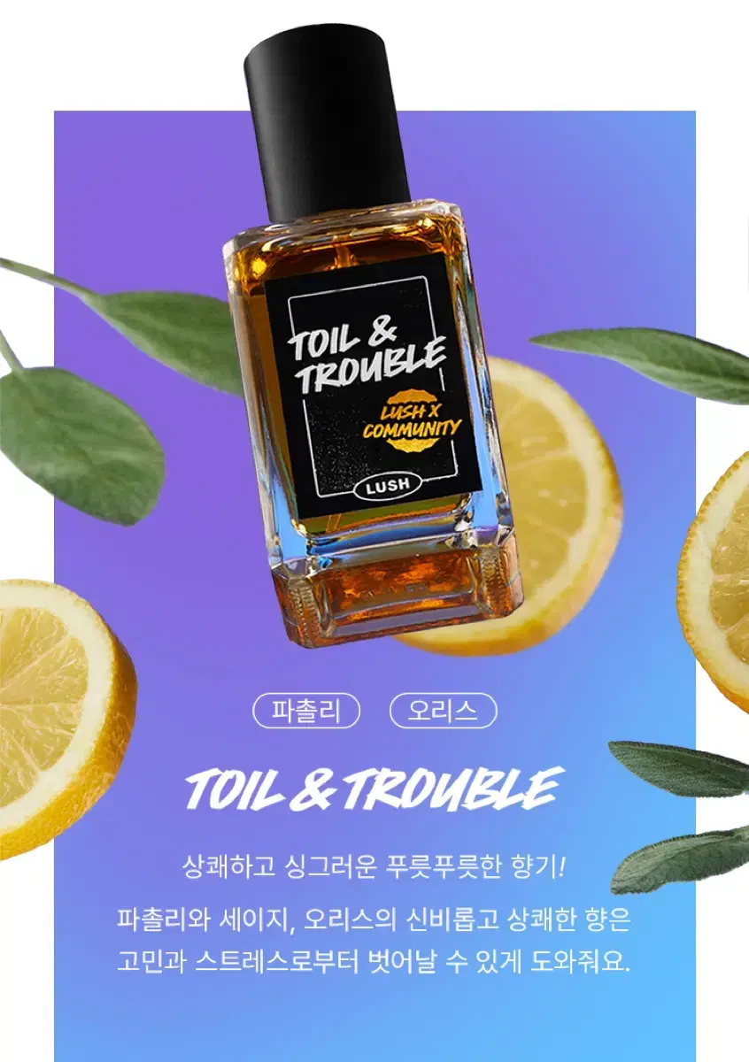 러쉬 토일 앤 트러블 퍼퓸 30ml